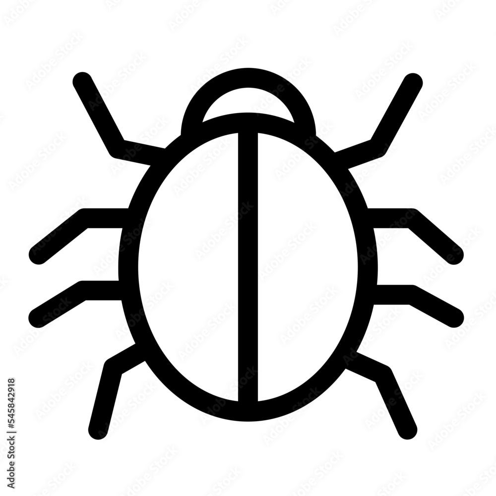 Bacteria Bug Insect Protection Security Virus Icon Bacteria Bug Insect Protection Security Virus Icon