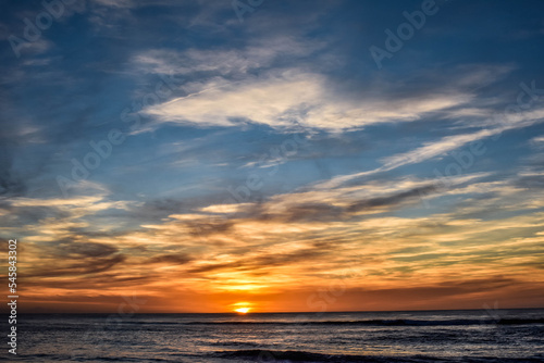 Beautiful sunset over the Atlantic coast © Image'in