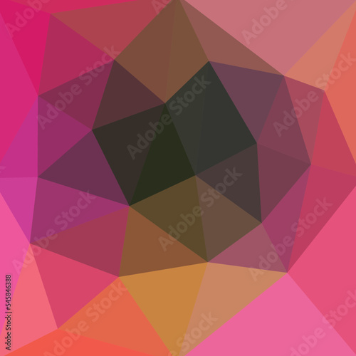 vector theme color abstract geometric background