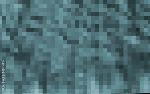 Abstract mosaic pattern background on pale blue. © IKT224