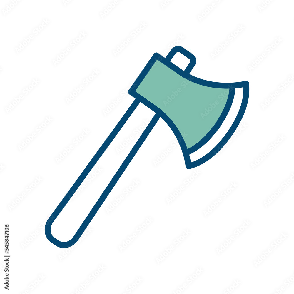 axe icon vector design template in white background axe icon vector design template in white background
