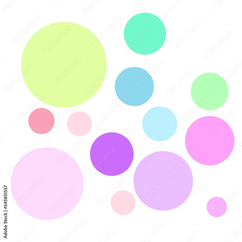Elements abstract retro style 80s-90s circular pattern
