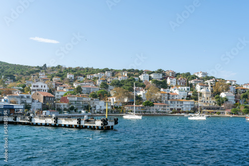 Heybeliada island . Istanbul. Turkey. 11 12 2022. Heybeliada or Heybeli Ada is the second largest of the Prince Islands in the Sea of Marmara, near City. Turjkish name: Adalar. © DRBURHAN