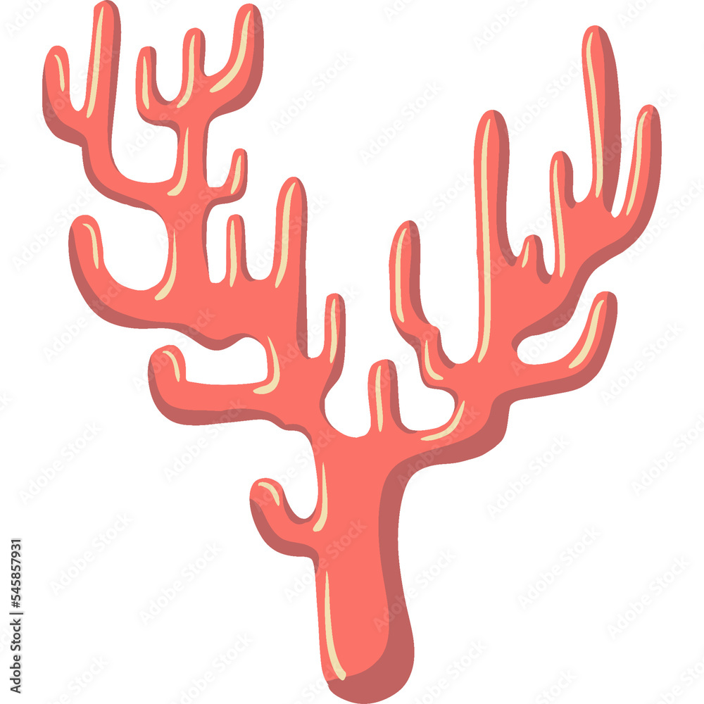 Obraz premium Coral Reef illustration (2)