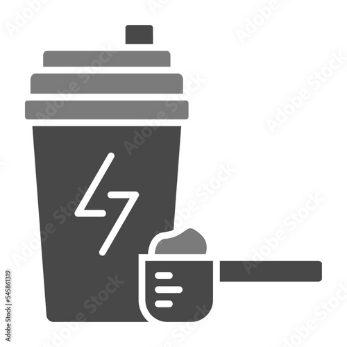 Shake Greyscale Glyph Icon