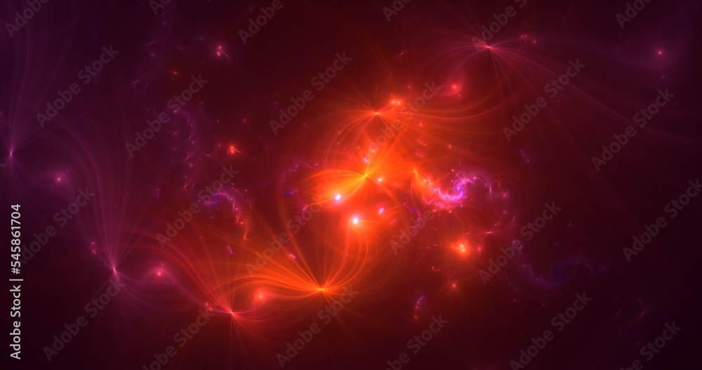 3D rendering abstract multicolor fractal light background 3D rendering abstract multicolor fractal light background