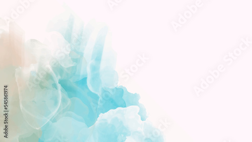Hand painted abstract color background, vector illustration