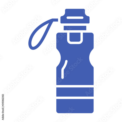Bottle Multicolor Glyph Icon