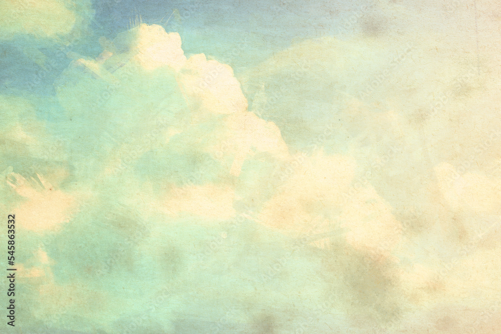 Obraz premium retro sky background