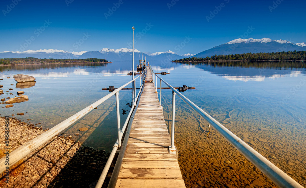 Fototapeta premium Te Anau Downs, New Zealand