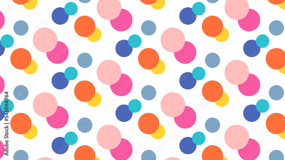 seamless pattern with colorful easter eggs, vector illustration 
