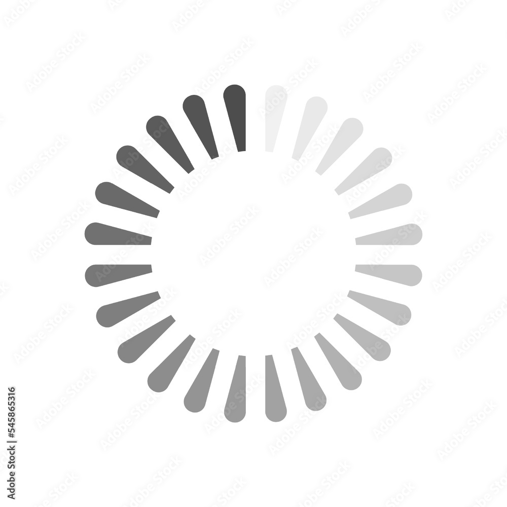 Download sign. Load icon. Load system. Data load. Loading bar. Froze computer. Vector stock illustration. Vector illustration