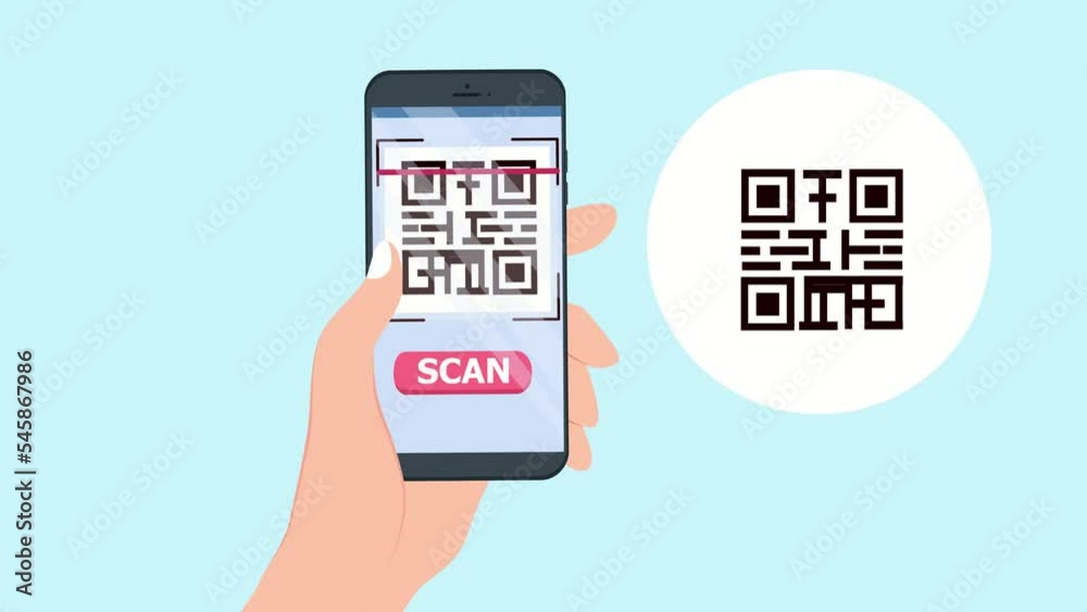 Scanning QR code in a smart phone Scanning QR code in a smart phone