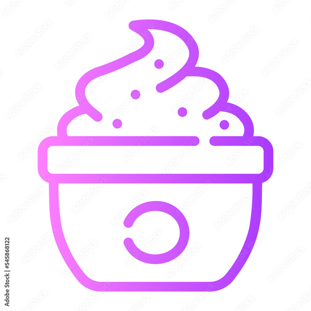 body scrub gradient icon body scrub gradient icon