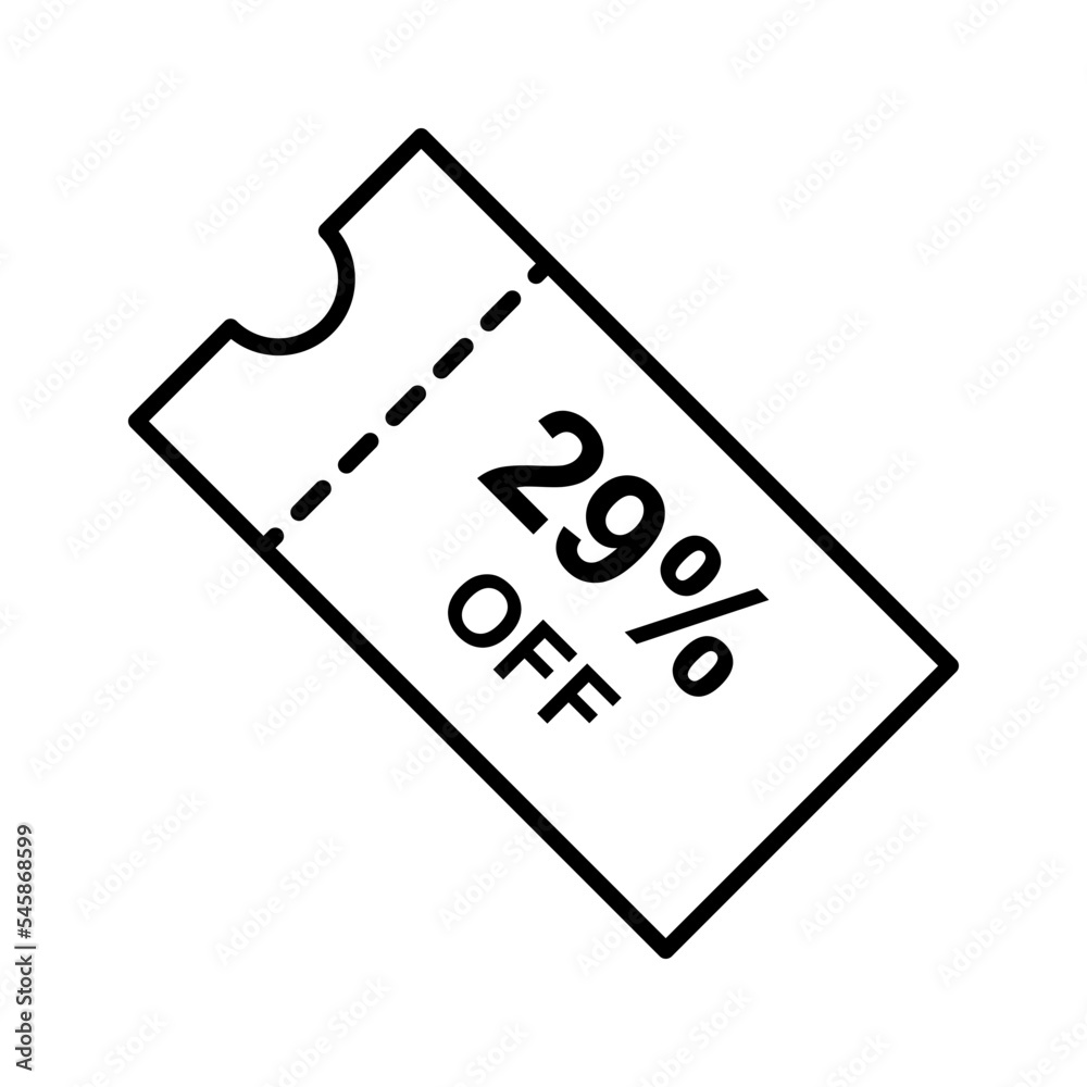 Discount offer icon vector design templates Discount offer icon vector design templates