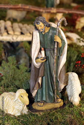 Krippenfigur, Hirte