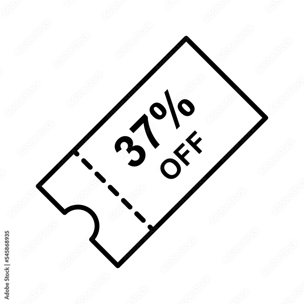 Discount offer icon vector design templates Discount offer icon vector design templates