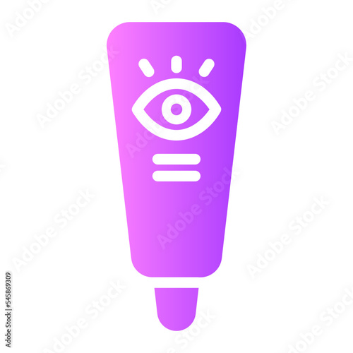 eye cream gradient icon