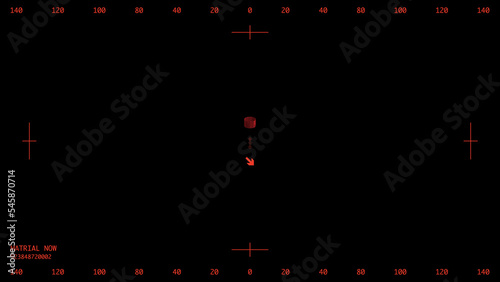 Cinematic effect asset screen, boutique overlay tape interface volumes