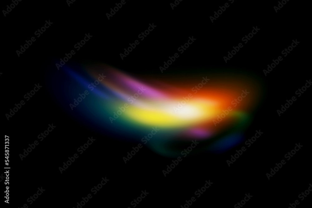 Light leak effect, overlay on black screen Stock Illustration Adobe Stock