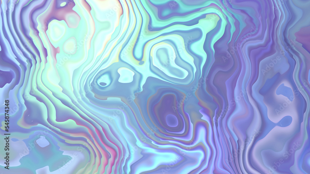 Abstract multicolored gradient luminous liquid background