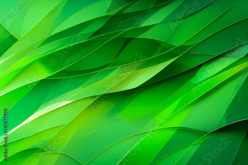 abstract background with leaves  Generative AI Illustration