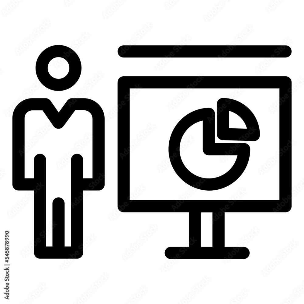 Business Business Growth Financial Graph Financial Report Presentation Icon