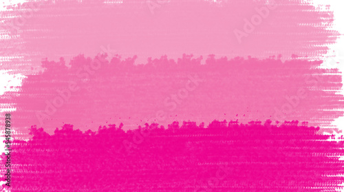 Magenta paint brush stroke gradation. Banner. Background. abstract watercolor background with brush. Fullframe	