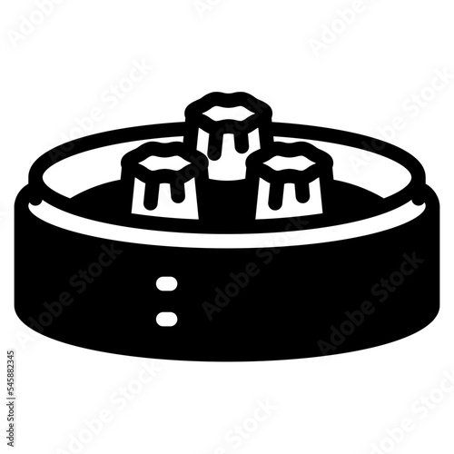 dimsum glyph icon