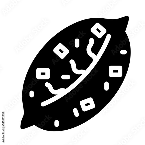 dumplings glyph icon