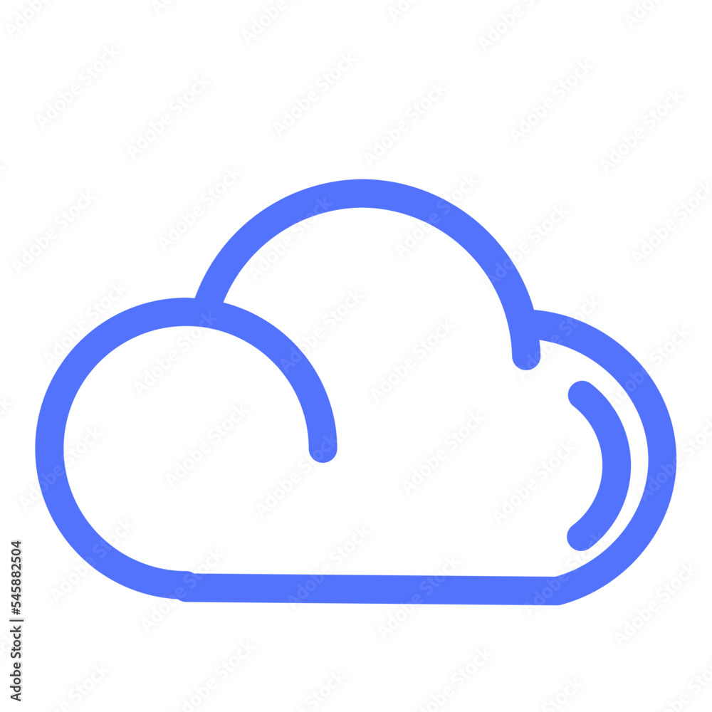 Cloud Data Database Server Storage Icon Cloud Data Database Server Storage Icon
