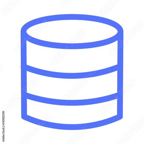 Cloud Data Database Server Storage Icon