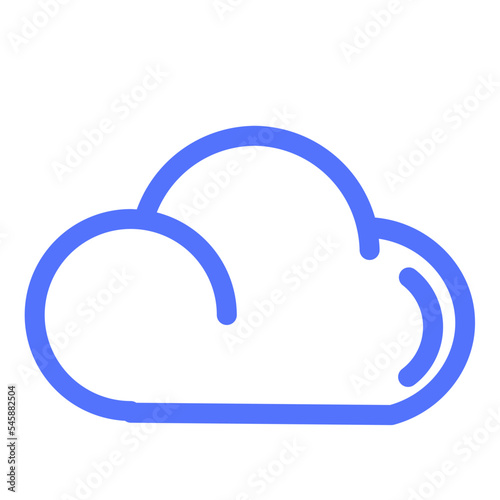 Cloud Data Database Server Storage Icon