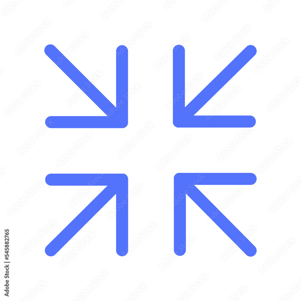 Collapse Minimize Resize Shrink Size Icon Collapse Minimize Resize Shrink Size Icon