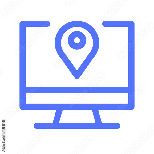Free Download Computer Location Vpn Icon - GFXLoad