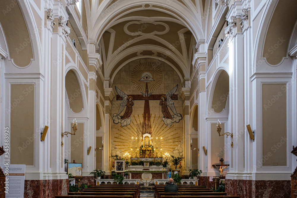 Fototapeta premium Matera, interno chiese