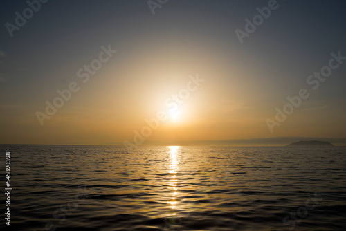Beautiful Seascape while Sunset © Kemal