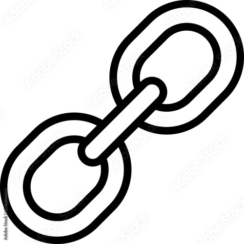 Link outline icon