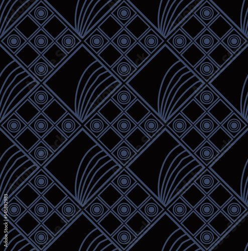 Geometric seamless pattern wallpaper vector design