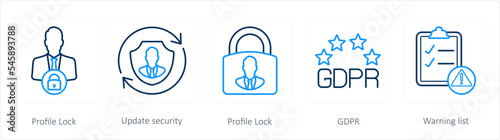 profile lock, update security