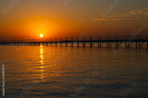 Sharm el-Sheikh  Egypt. sunrise. beautiful sunrise in Egypt.