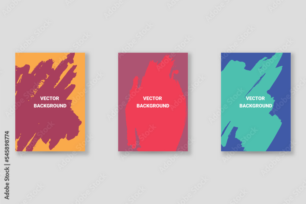 Abstract background set, grunge texture. Minimalistic art, brush strokes style. Design for card, brochure, banner idea, book cover, booklet print, flyer sheet a4. Collage page, web header template. Abstract background set, grunge texture. Minimalistic art, brush strokes style. Design for card, brochure, banner idea, book cover, booklet print, flyer sheet a4. Collage page, web header template.
