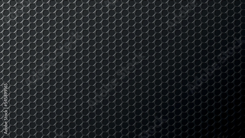 Wallpaper Mural Futuristic metal background. Monochrome vector. Dark texture background. Metal perforated  Torontodigital.ca