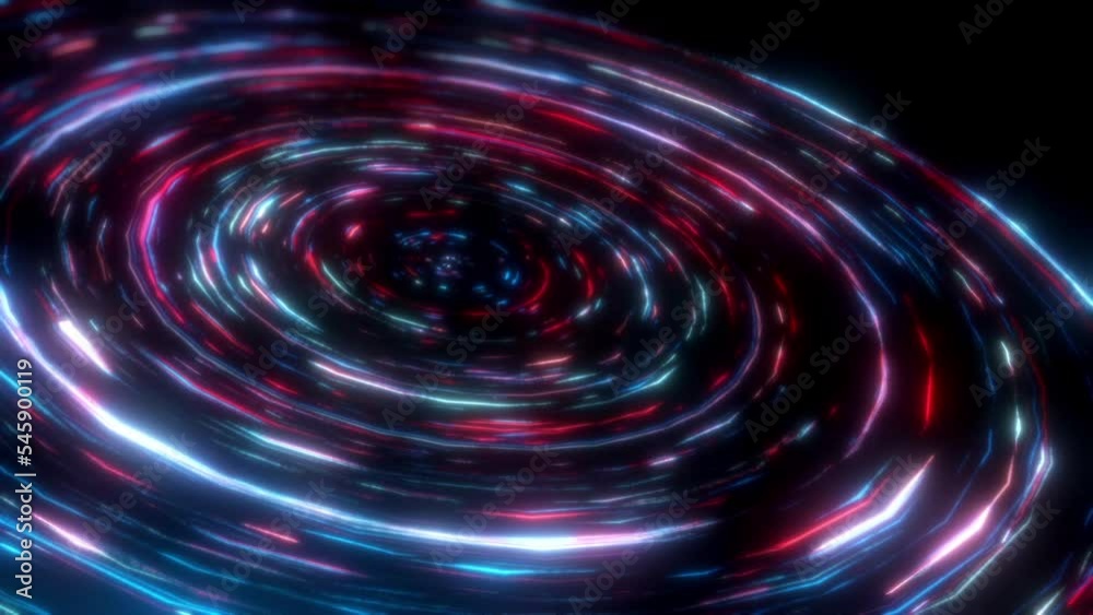 Abstract HUD system with orbiting light particles. Abstract HUD system with orbiting light particles.