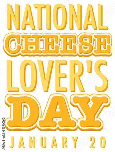 National cheese lovers day icon