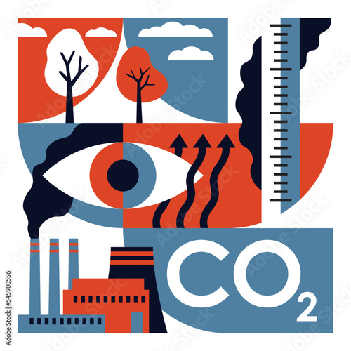 CO2 monitoring - control of carbon emissions