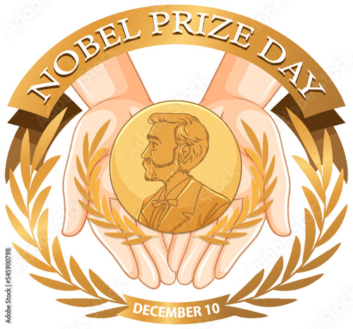 Nobel Prize Day Banner Design