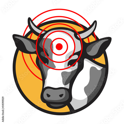 Bovine spongiform encephalopathy illustration