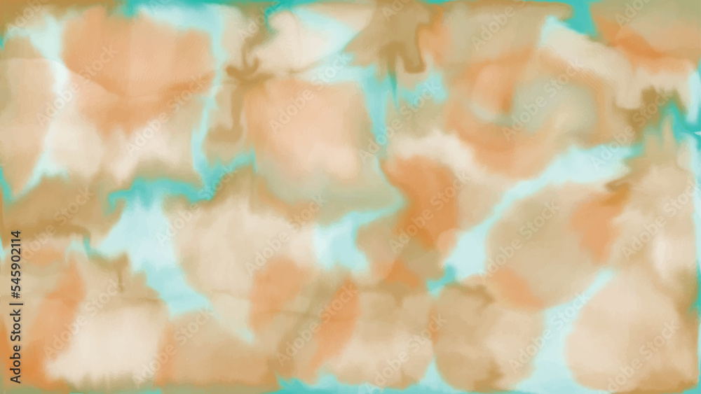 Fototapeta premium Abstract Terracotta Watercolor Background