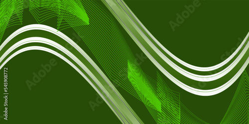 Dark green abstract background. Contain sage shapes for wallpaper oder business card.